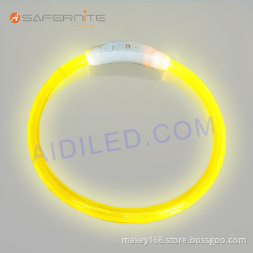 Glow In The Dark Light Up Safety Dog Cat Collars